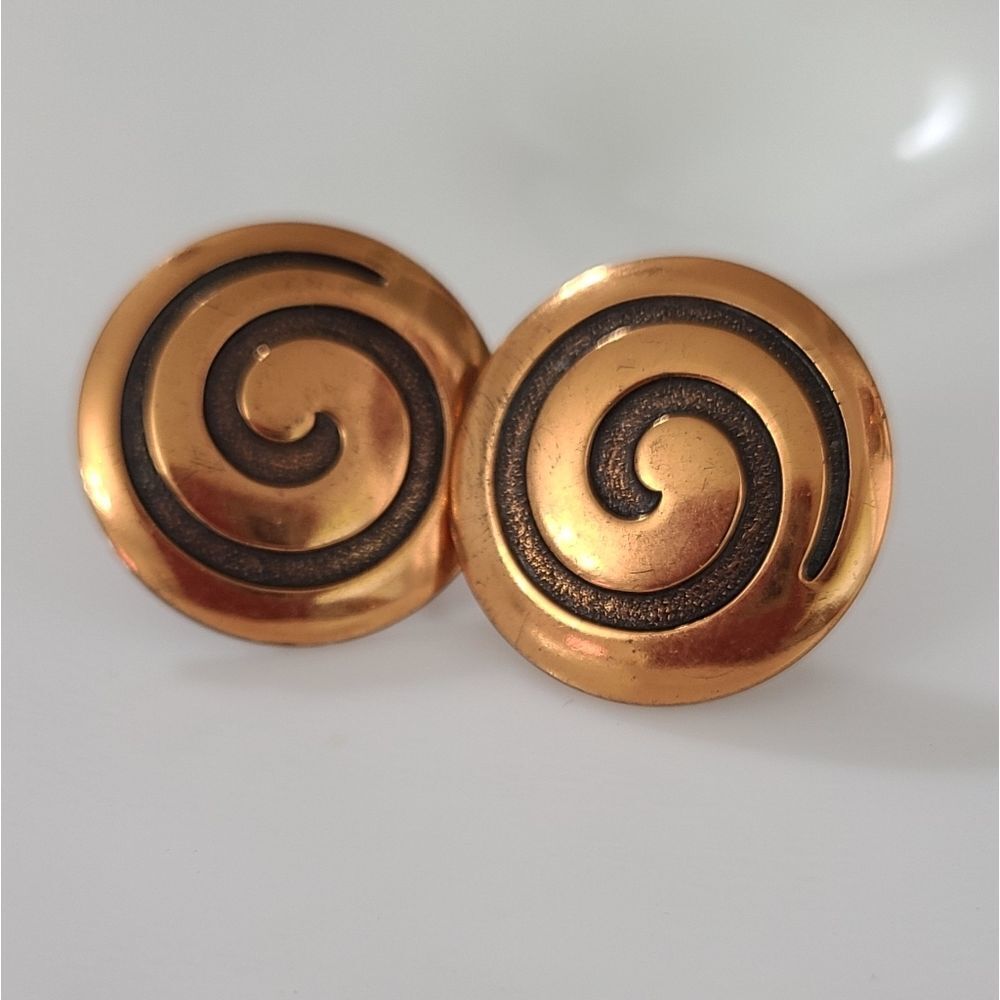 Vintage Copper Earrings